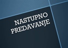 Nastupna predavanja