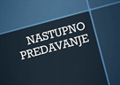 Nastupna predavanja