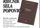 Promocija knjige "Rječnik sela Popovića"