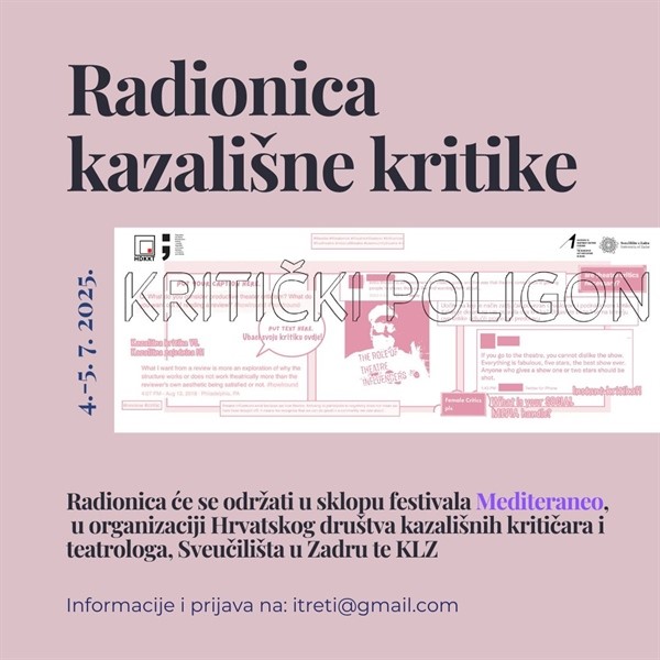 Radionica kazališne kritike